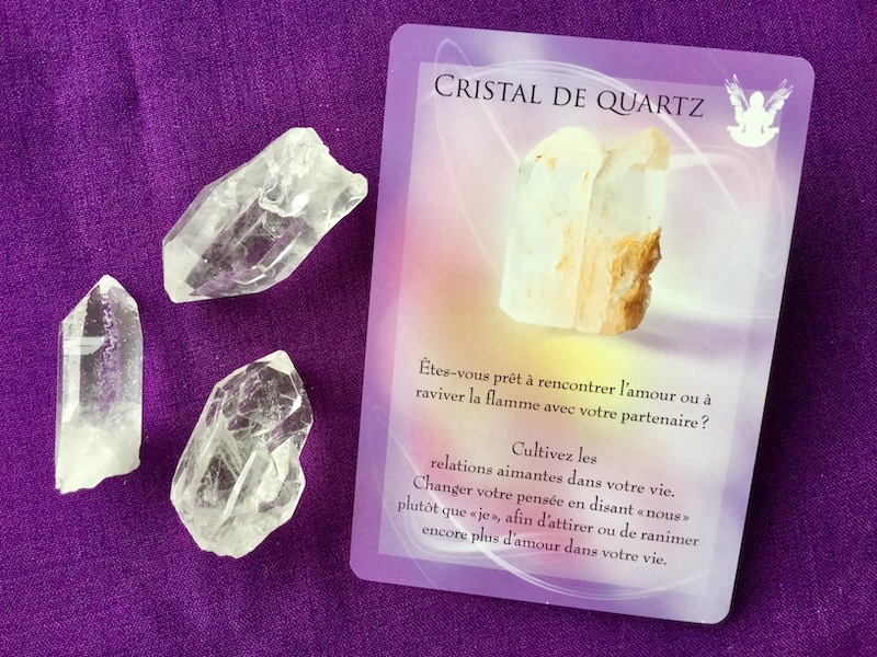 Guidance de la Semaine : Cristal de Roche et  Archange Chamuel (7 avril 2019)