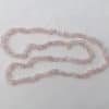 collier sautoir quart rose
