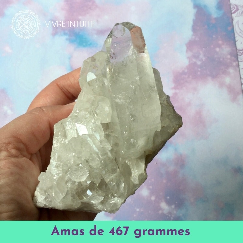 Amas De Cristal De Roche Druse De Quartz Blanc Vivre Intuitif