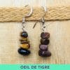 Boucles d'oreille de Lithothérapie - Image 9