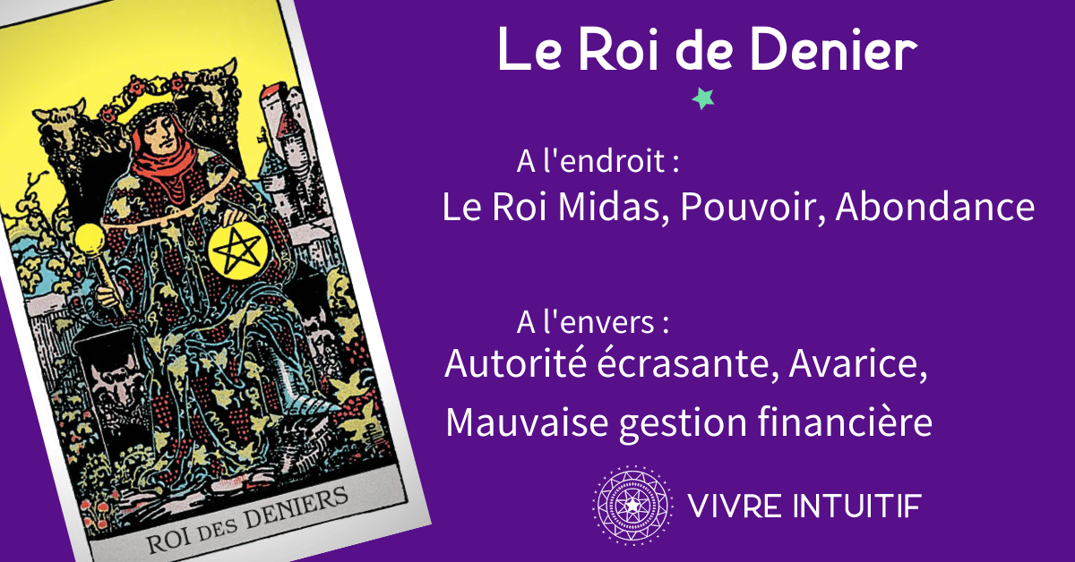 Signification du Roi de Denier dans le Tarot