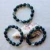 bracelet pierres roulées agate mousse