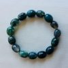 bracelet pierres roulées agate mousse