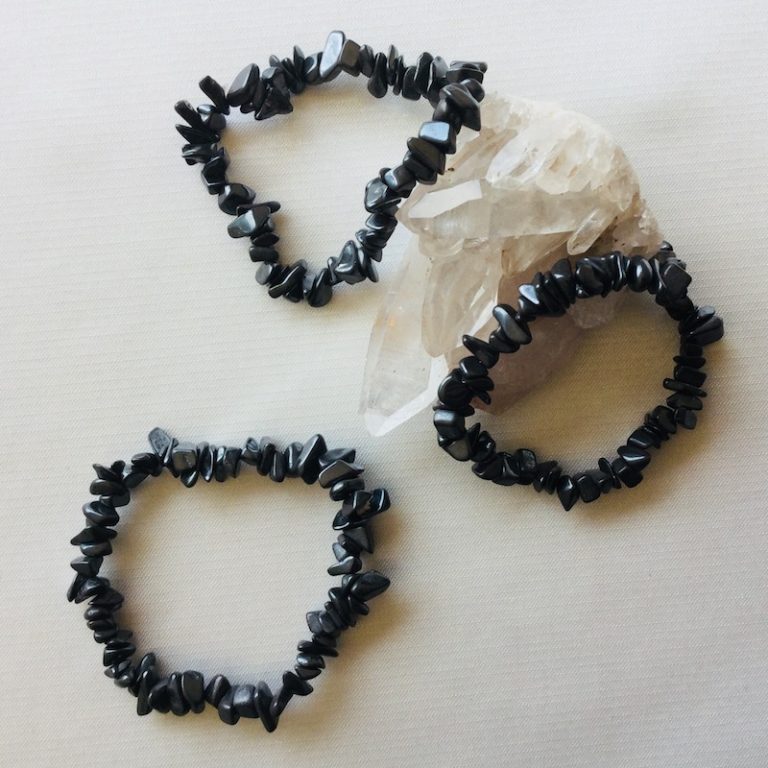 Bracelet Hématite baroque