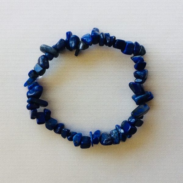 bracelet fin lapis lazuli
