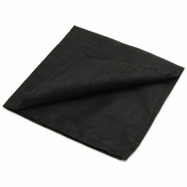 tapis de tirage soie noir
