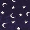 pochon velours indigo etoiles et lune