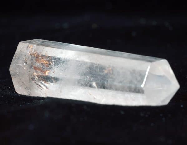 pointe quartz blanc pierre cristaux lithothérapie